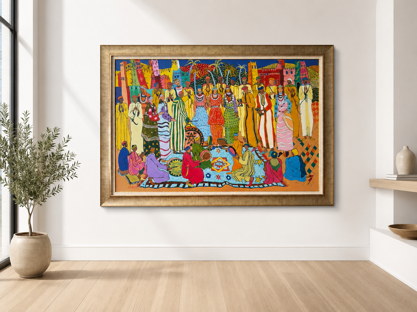 Dahriz Fatima — Tableau de Mariage berbère